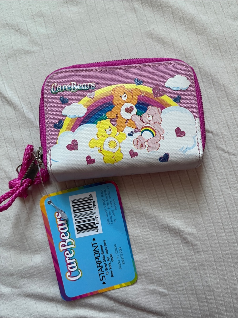 Y2K Deadstock Care Bears Wallet